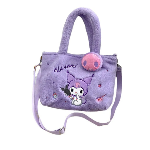 Kuro Fluffy Purse