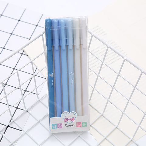 Gel Pen Box Set of 6