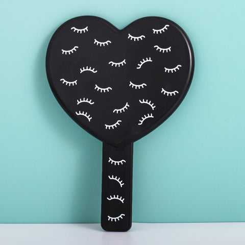 Heart Shaped Handheld Mirror