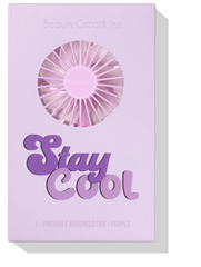 Stay Cool Handheld USB Chargeable Mini Fan Purple