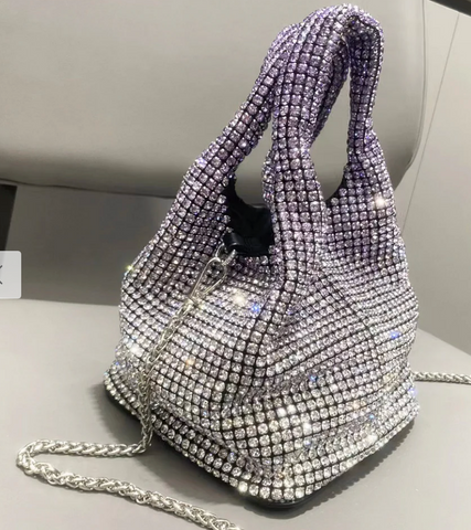 Ombre Rhinestone Purse