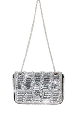 Doniese Rhinestone Pearl Evening Bag