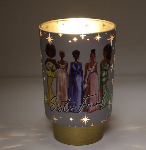 Sister Friends LED Flameless Candle