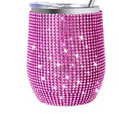 Bling Water Wine Tumbler 12 oz