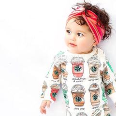 Coffee Starbucks Frappuccino Baby Romper Outfit